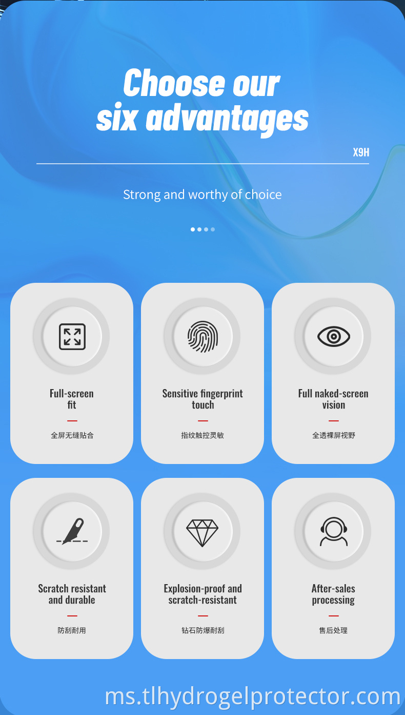 Tuoli X9h Uv Hd Curing Protector Film 2